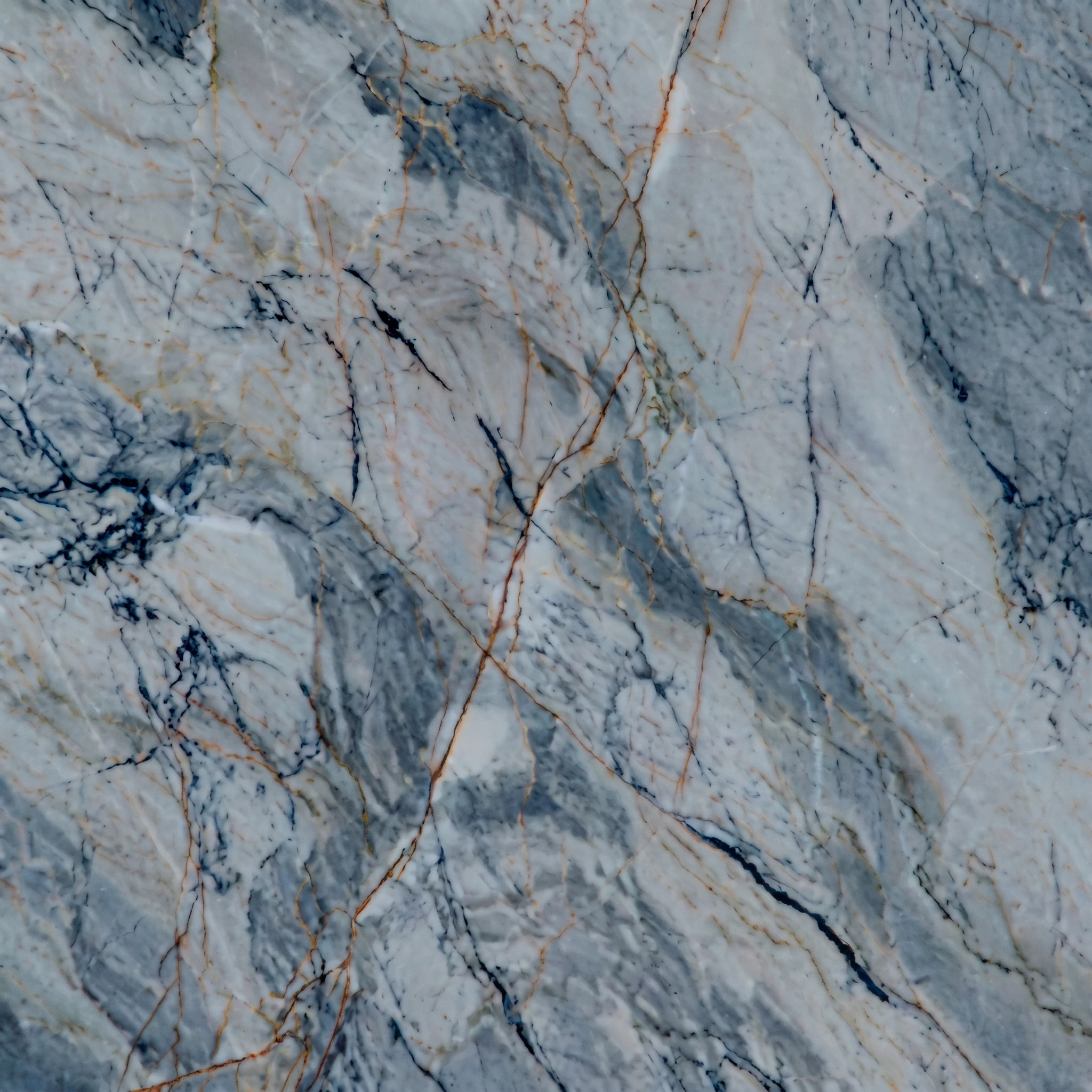 Blue Gray Natural Quartz